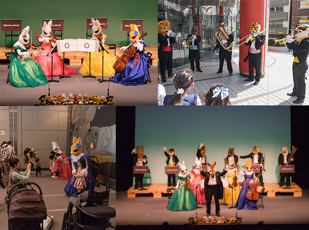 �e�q�̂��߂̃N���V�b�N�R���T�[�g�u���y�̊G�{�v